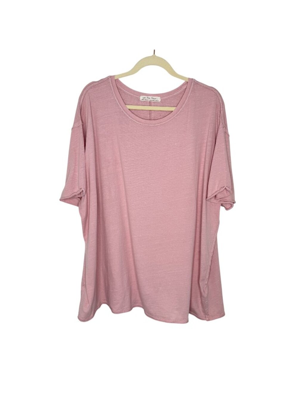 Free People We The Free Pink Nina Tee, XL